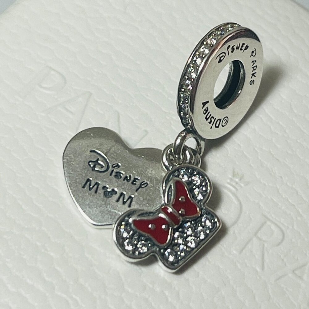 Minnie Disney Mom Pandora Charm Family Mother 2026 Summer Break Travel Vocation